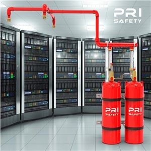 HFC-227ea (FM-200) أنظمة إخماد حرائق الفيضانات الكلية لمركز البيانات