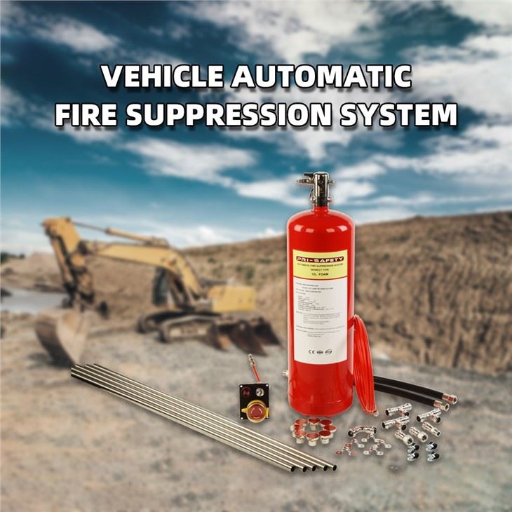 Vehicle Automatic Fire Extinguisher System